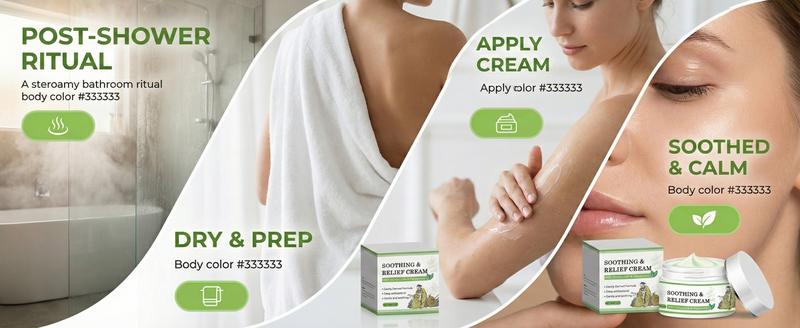 [TiktokBlackFriday]Soothing & Relief Cream with Honeysuckle & Peppermint - 30g, 100%25 Natural Plant Extracts, Gentle for All Ages, Fast Acting Relieve itching , Hydrates Dry & Sensitive Skin, Therapeutic Treatment for Flare-up,Eczema & Psoriasis