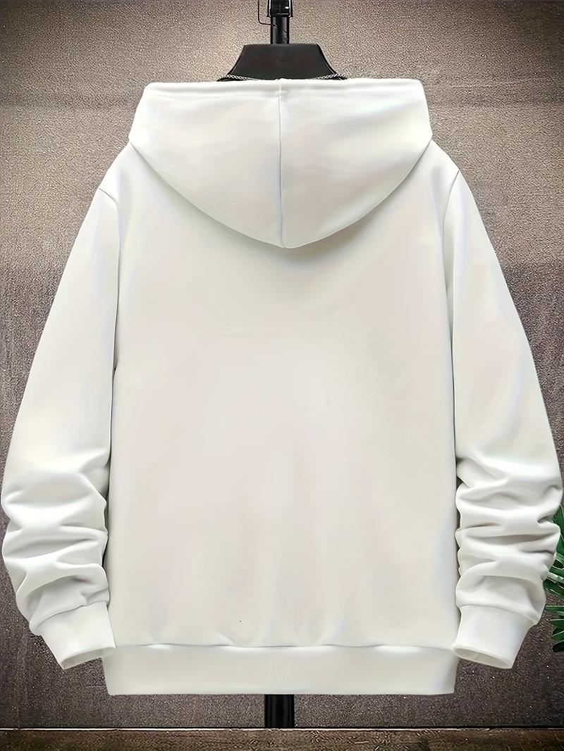 Black and White Colorblock Hooded Sports Set Trendy Versatile Comfortable Casual Wear High-End Feel