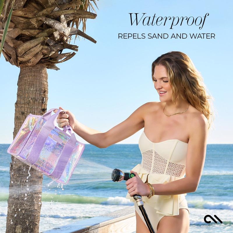 Jelly Zip Tote With Crossbody