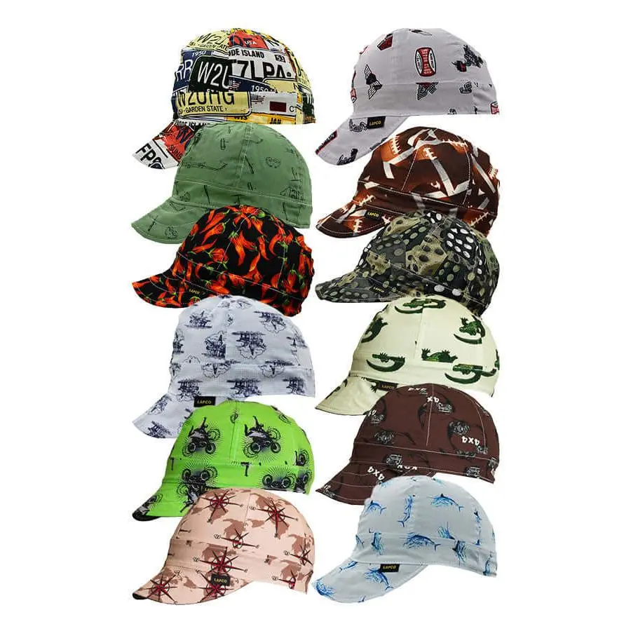 Individual | 6-Panel (Uno Gorro) Welding Cap | 100% Cotton Individual | 6-Panel (Uno Gorro) Welding Cap | 100% Cotton