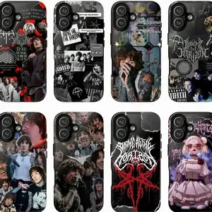 Bring Me The Horizon Tour 2026 phone case Compatible with iPhone X, 11, 12, 13, 14, 15, 16, 17 Series & Samsung Galaxy S21, S22, S23, S24, S25 Series