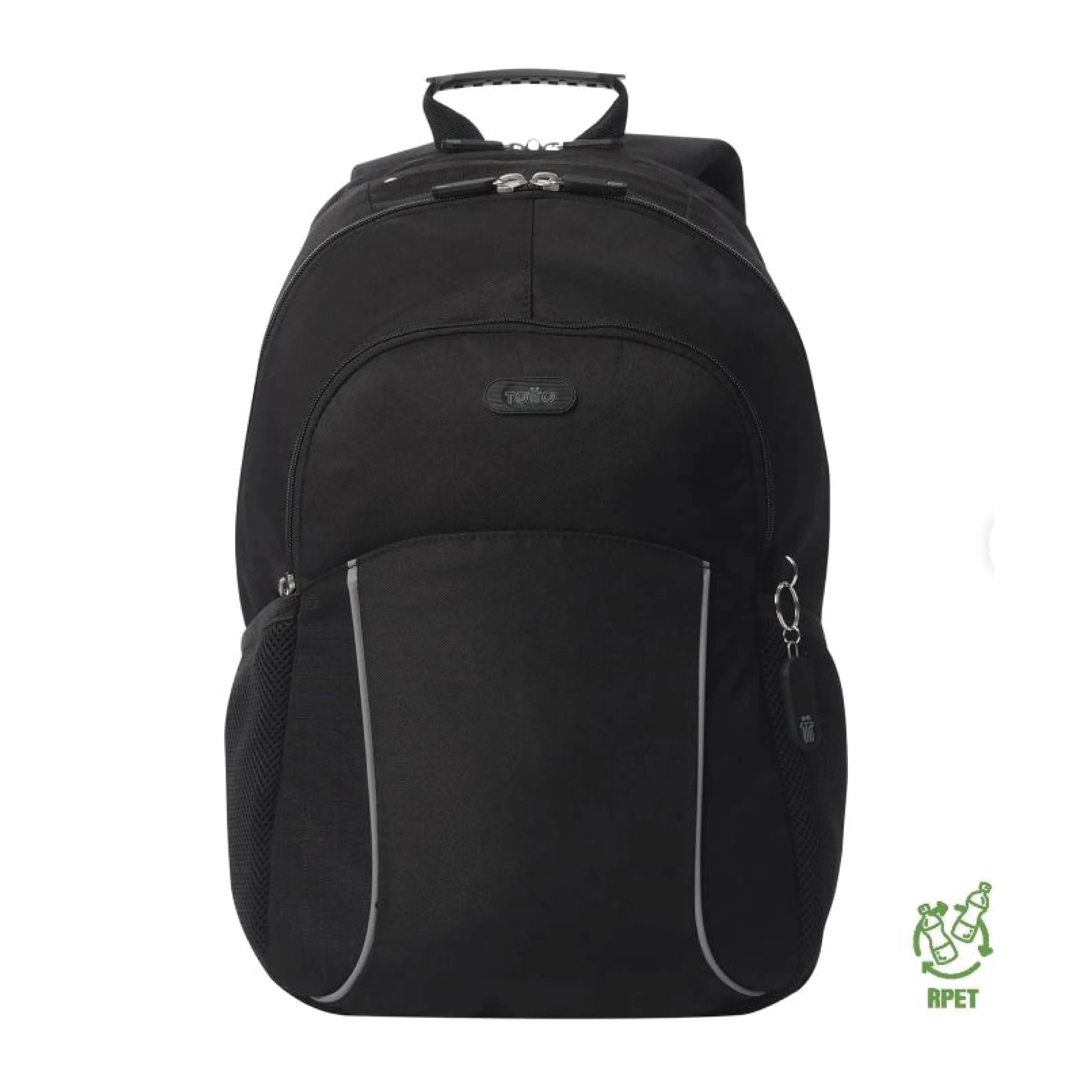 Totto Mochila Cambri 2.0 Porta PC 15.4" Negro para viaje y trabajo