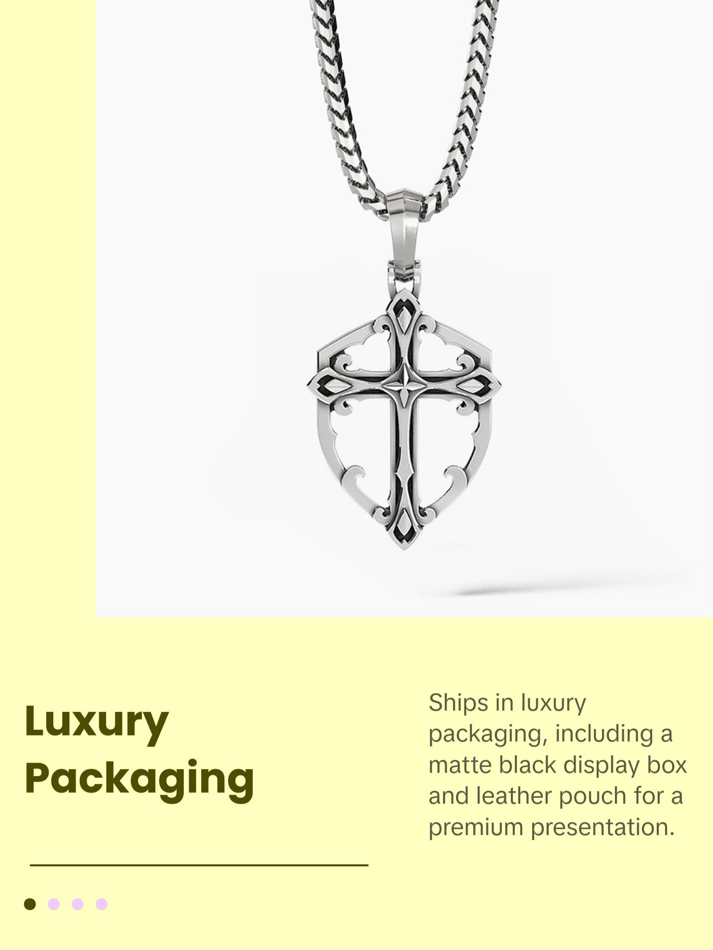Covenant, Silver Cross Pendant