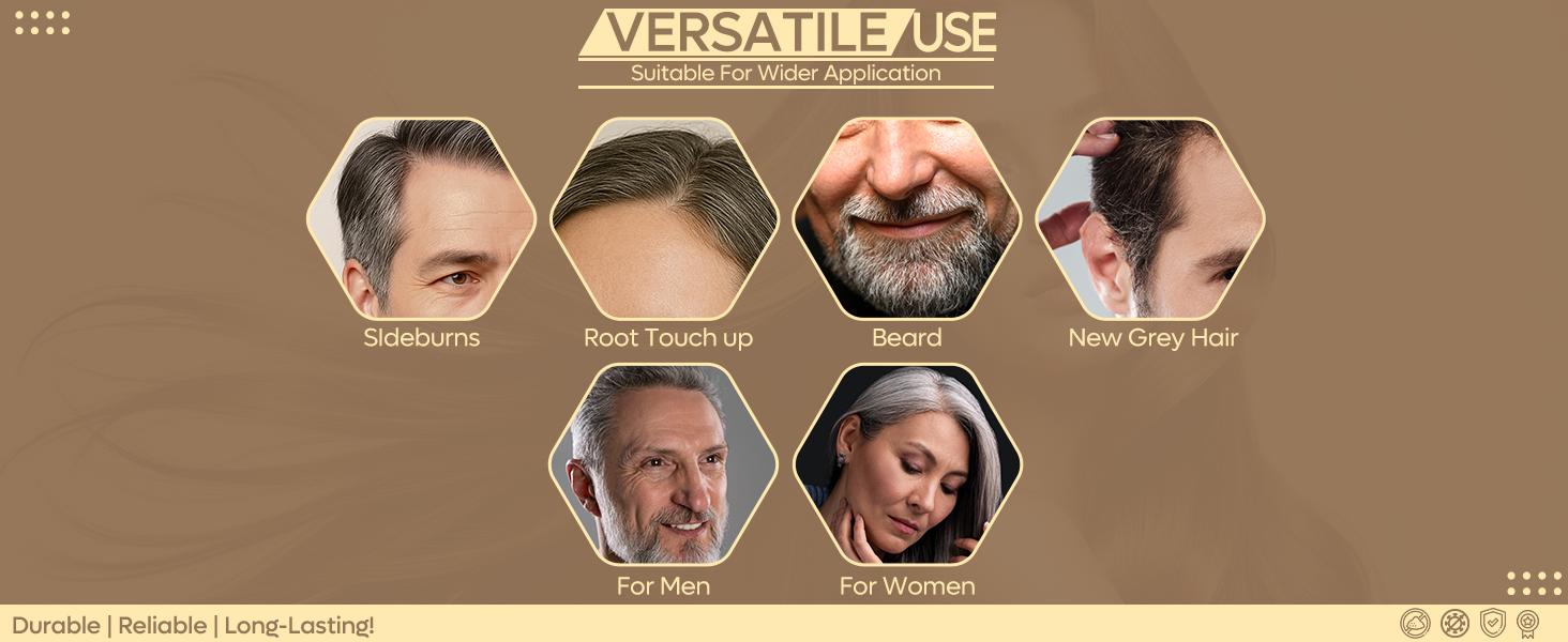 KIWINZ PROFESSIONAL 2-in-1 Hair Stick Portable Waterproof Sweat-Proof for Gray and White Hair mexican eelhoe dye color shampoo KIWINZ PROFESSIONAL 2-in-1 Hair Stick Portable Waterproof Sweat-Proof for Gray and White Hair mexican eelhoe dye color shampoo