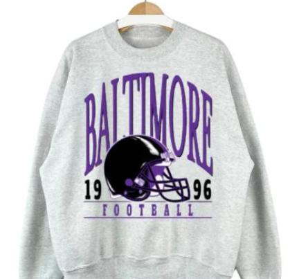 Vintage Football Sweatshirt, Hometown Pullover, City Football Retro Sweater, Football Retro Sweatshirt, Football Throwback Game Day Outfit DL