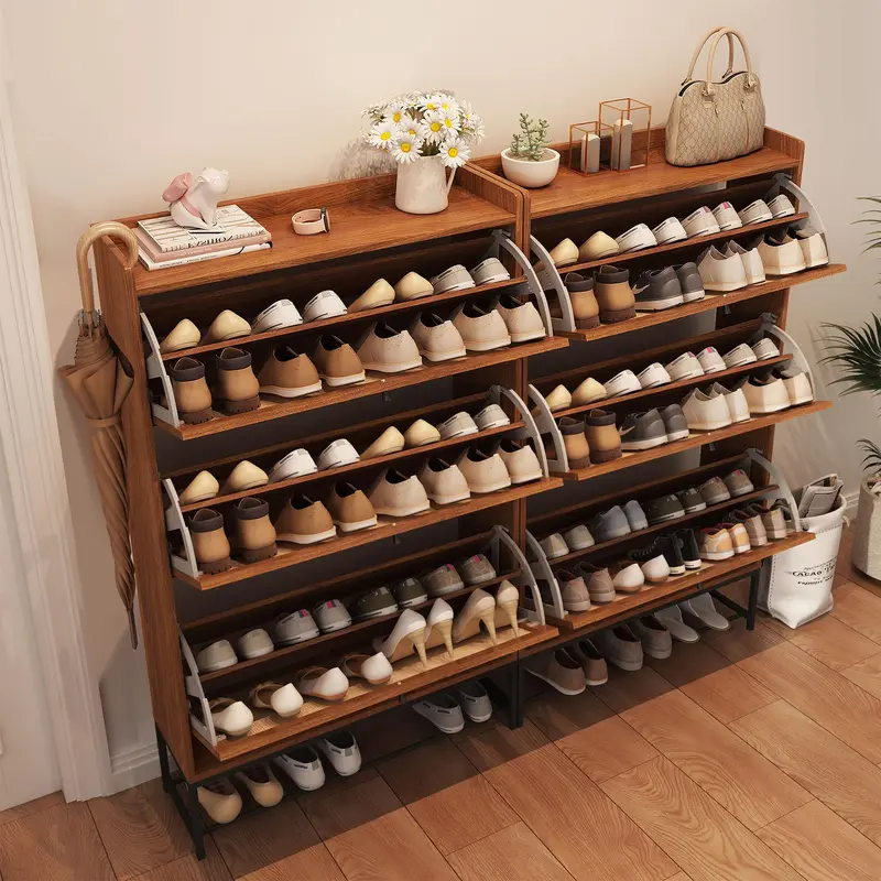 Giratree Shoe Cabinet with Flip Drawers