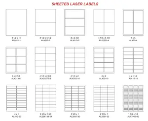 Sheeted Laser Labels