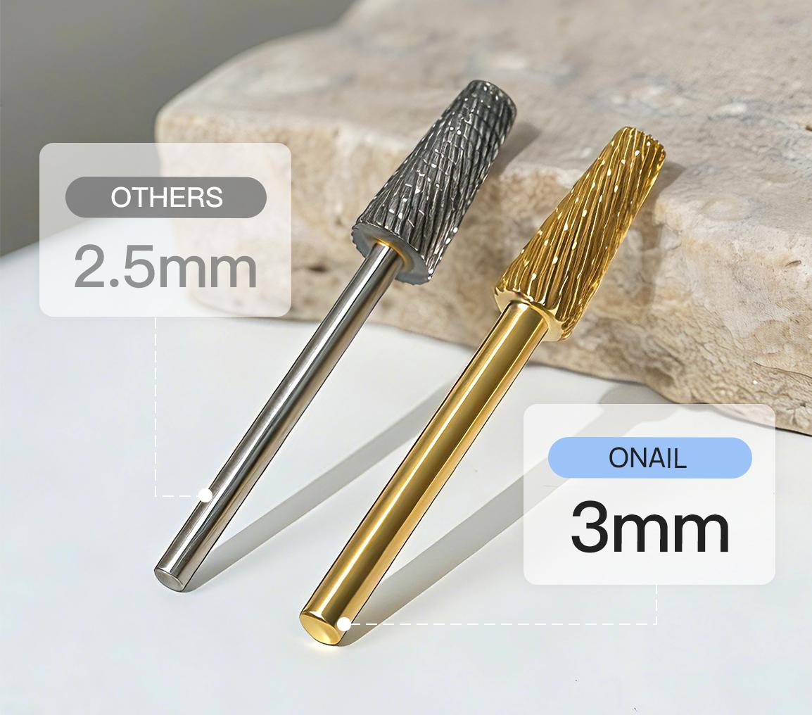 ONAIL Pro Max Nail Drill  - 50,000 RPM, 11 Bits, Automatic Stop, Quiet Operation, USB Type-C, 2150mAh Battery, King of Speed & Stability