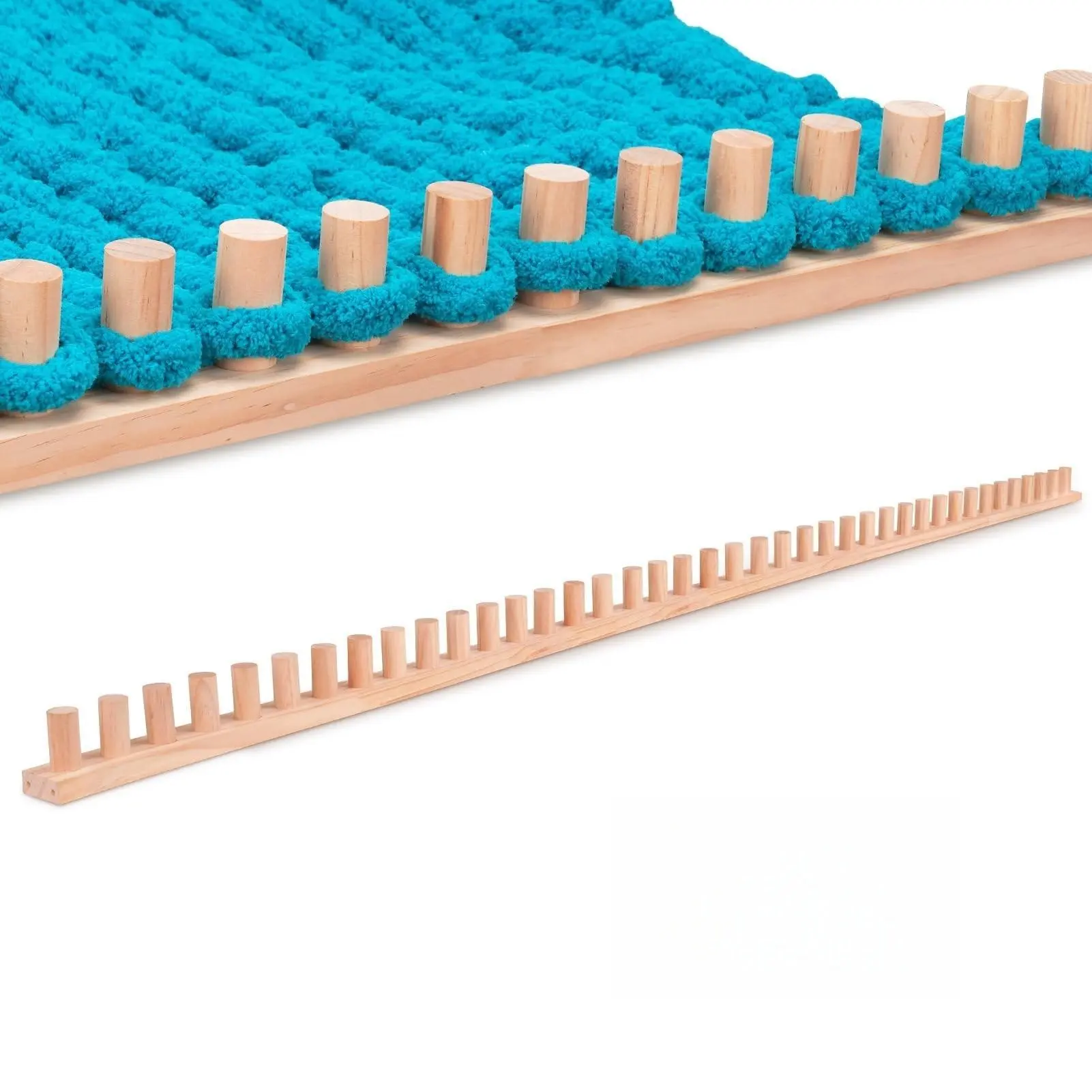 80 Inch Thick Blanket Knitting Machine, Adjustable Size Handmade Yarn, No Need for Needles, Perfect for Beginners, Beginner Friendly Knitting, Knitting Supplies, Handicraft