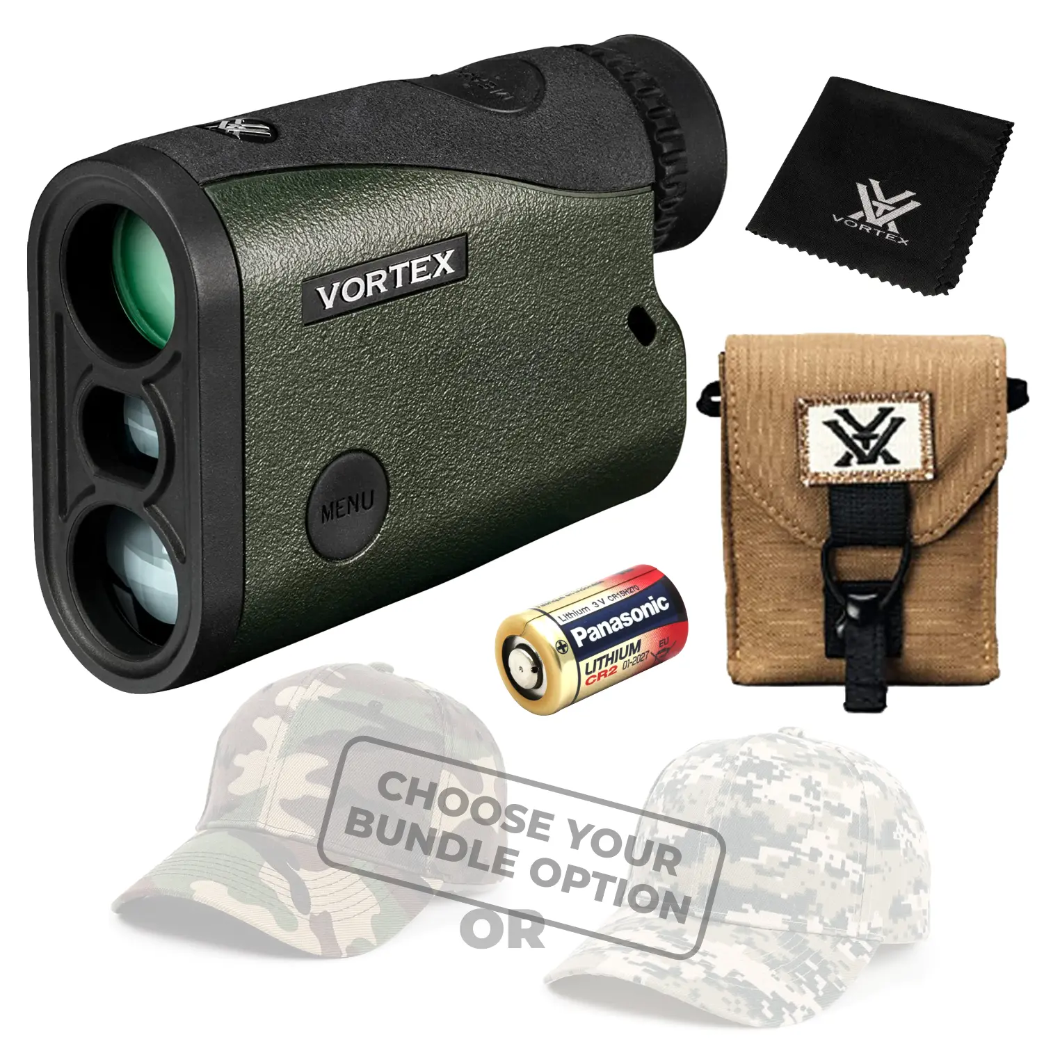 Vortex Crossfire HD 1400 Compact Laser Rangefinder for Adult Hunting, 5x21mm Waterproof Optic with HD Optical System, Glass Elements, O-Ring Seal, Multi-Mode Scan, Adjustable Dioptre, Lightweight (Sports & Outdoor Use)