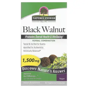 Nature's Answer Black Walnut, 90 Vegetarian Capsules