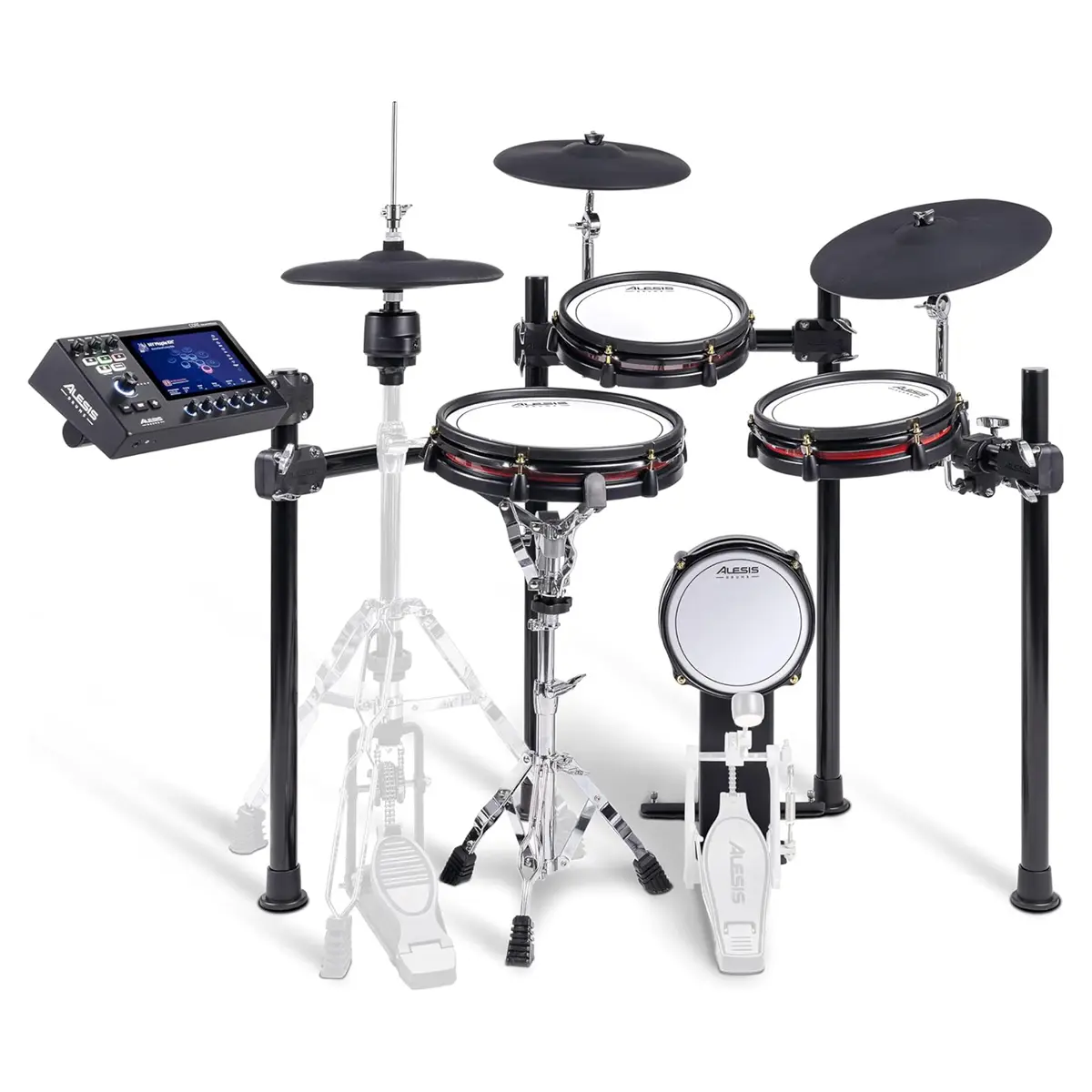 Alesis Strata Club 7-Piece Electronic Drum Kit with 7" Touchscreen Core Module