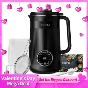 32oz Automatic Soy Machine for Homemade Almond, Oat, Coconut, Soy, Plant Based Milks, Delay Start/Keep Warm/Self-Cleaning