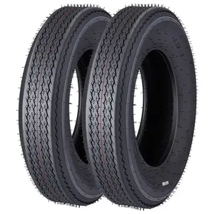 GARVEE 5.30-12 Trailer Tires - Heavy-Duty Load Range C, 12 Inch Tires for Utility, Boat, and Camper Trailers - 6PR Durable All-Weather Replacement Tires