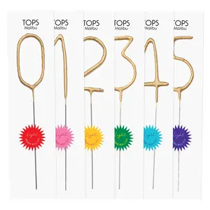Big Golden Sparkler Wand Candle