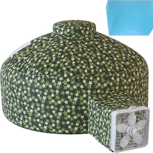 Inflatable Air Tent for Kids (77" x 50"), Perfect for Social or Solo Imaginative Play, Blow Up Tent, Sets Up and Stores Away in Seconds, Toddler Playhouse (Fan NOT Included) (Forest Green Camo)