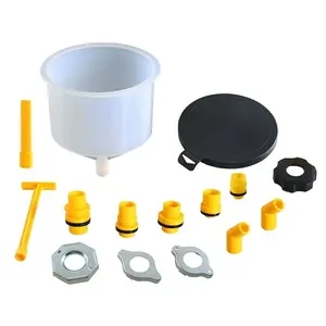 Spill Proof Radiator Coolant Filling Funnel Kit Car Auto Fluid Cooling System UK
