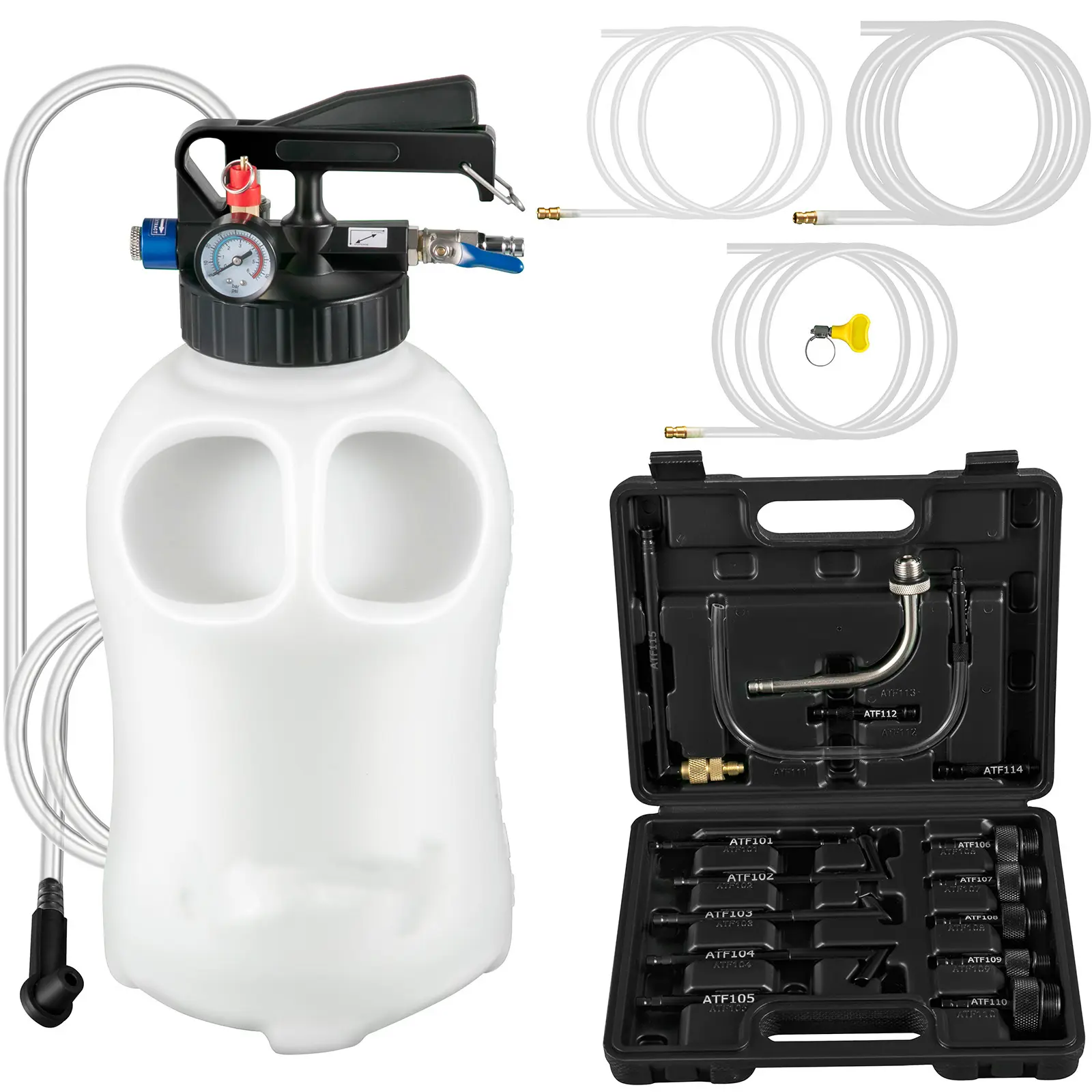 Transmission Fluid Pump 2 Way Manual ATF Refill System Dispenser, Oil ...
