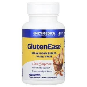 Enzymedica GlutenEase®, 60 Capsules