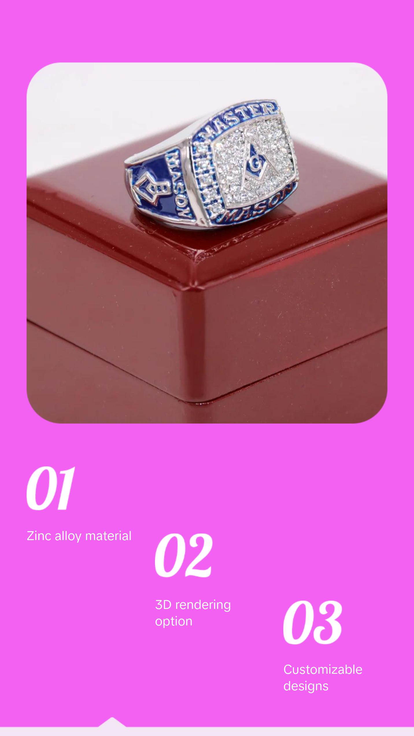 Master Masonic Championship Ring Master Masonic Championship Ring