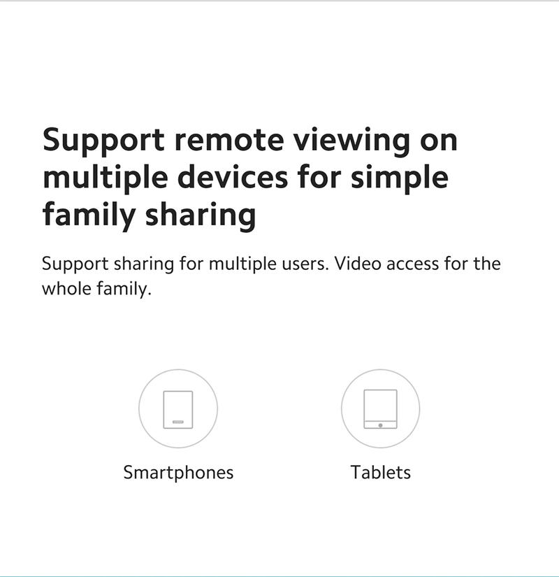 Xiaomi Smart Camera C200, 360° Vision, AI Human Detection, Clear and Crisp Video, Enhanced Night Vision, Full Encryption for Privacy Protection, Smart Voice Control, Fast Forward Playback Speed, White Safety Card Device Micro Sd Plug
