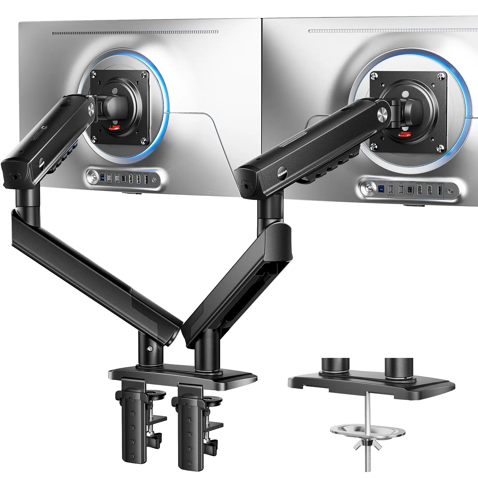 FlowLift Pro Monitor Arm – Dual & Single Screen Support (13-32”), MechaSpring Technology, InstaMount, LockSteady, PrecisionView – Smooth, Durable, Adjustable Setup for Gamers and Professionals",back to school,back to school haul