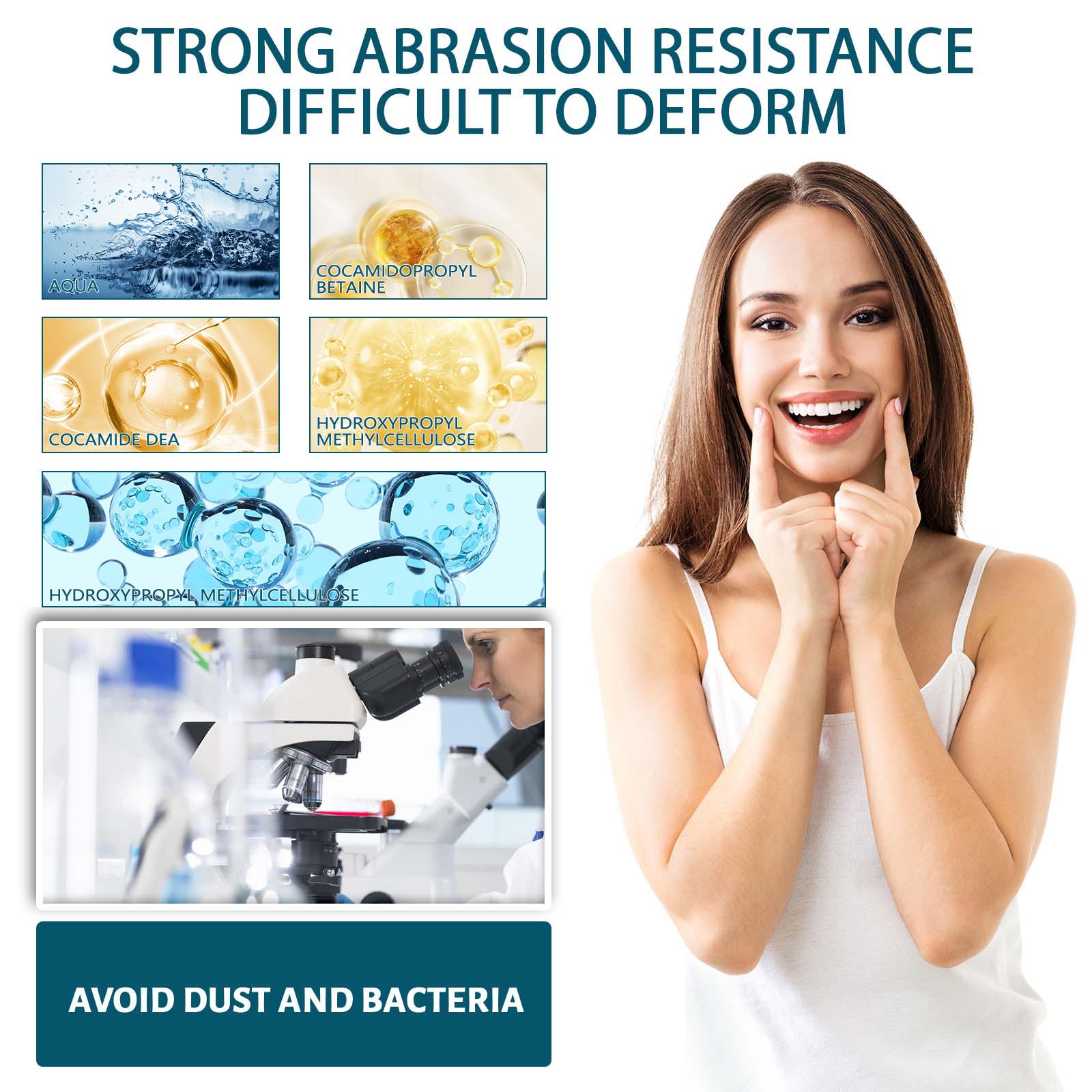 Adjustable Snap-On Denture Kit for Teeth Care | Temporary Teeth Repair, Gap Filler & Alignment