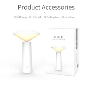 Rechargeable LED Desk Lamp with 3 Color Modes – Stepless Dimming Foldable Reading Light, Eye-Care Study Lamp with Memory Function for Home Office & Kids life Powered