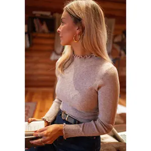 Beige Thin Dina Sweater
