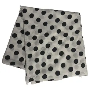 Polka Dot Crepe Fabric for Dress