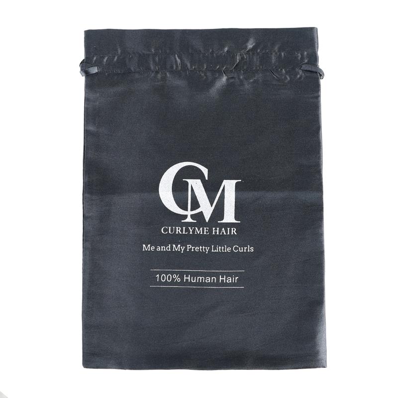 Satin Storage Bags for Packaging Wigs/Bundles/Hair Extensions-Black Color
