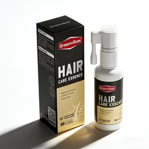 Greenvibes Hair Care Essence for Men - Natural Plant-Infused Formula to Support Hair Strength, Vitality & Follicle Health, Gentle & Easy to Use