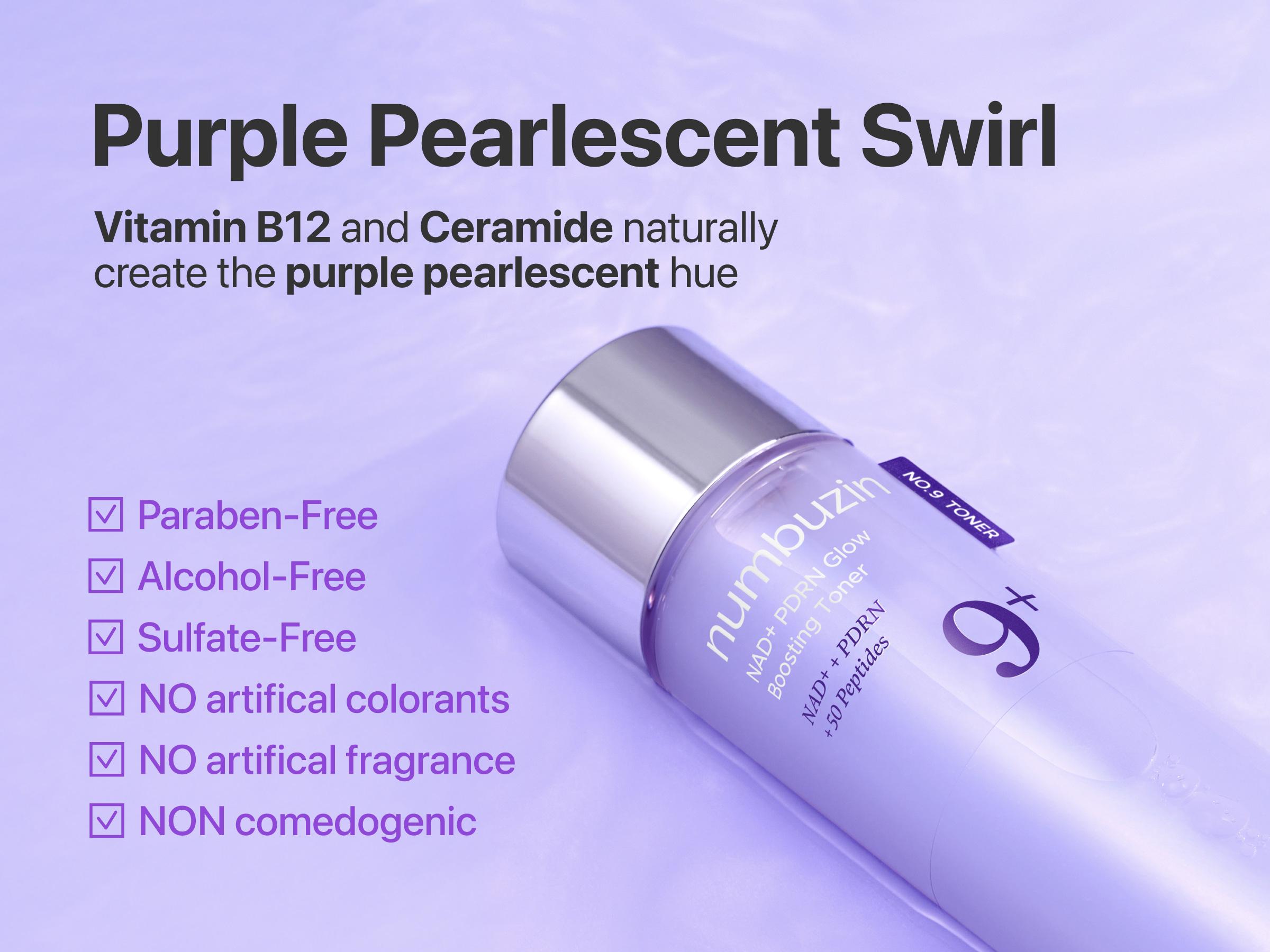 [numbuzin Official] No.9 NAD+ Glow PM Set | No.9 Toner + Essence + Eye Cream | Firming, Wrinkles, Fine Lines, Anti-aging | NAD+, Peptides, Retinol, PDRN, Caffeine, Ceramides