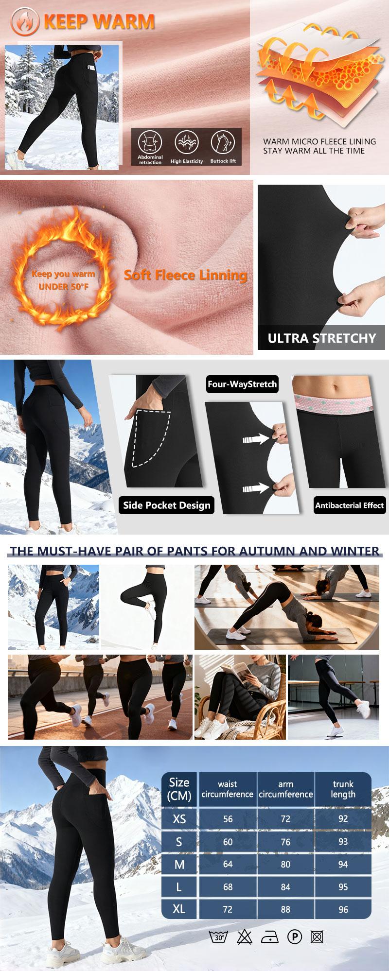 winter commuting TCVC Winter Women's Leggings Thermal Lined Velvet High Waist Super Warm Pants with Side Pocket Design Antibacterial Effect Unmarked Edging Comfortable Stretchy Thermal Long Johns Plus Size Fit Black Party Minimalist winter commuting TCVC Winter Women's Leggings Thermal Lined Velvet High Waist Super Warm Pants with Side Pocket Design Antibacterial Effect Unmarked Edging Comfortable Stretchy Thermal Long Johns Plus Size Fit Black Party Minimalist