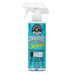 CHEMICAL GUYS Convertible Top Cleaner – Safely Removes Dirt, Stains & Grime from Fabric & Vinyl Soft Tops, Restores OEM Look Without Fading or Discoloration, Cleaning Spray, Household