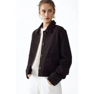 H&M Cotton twill shacket