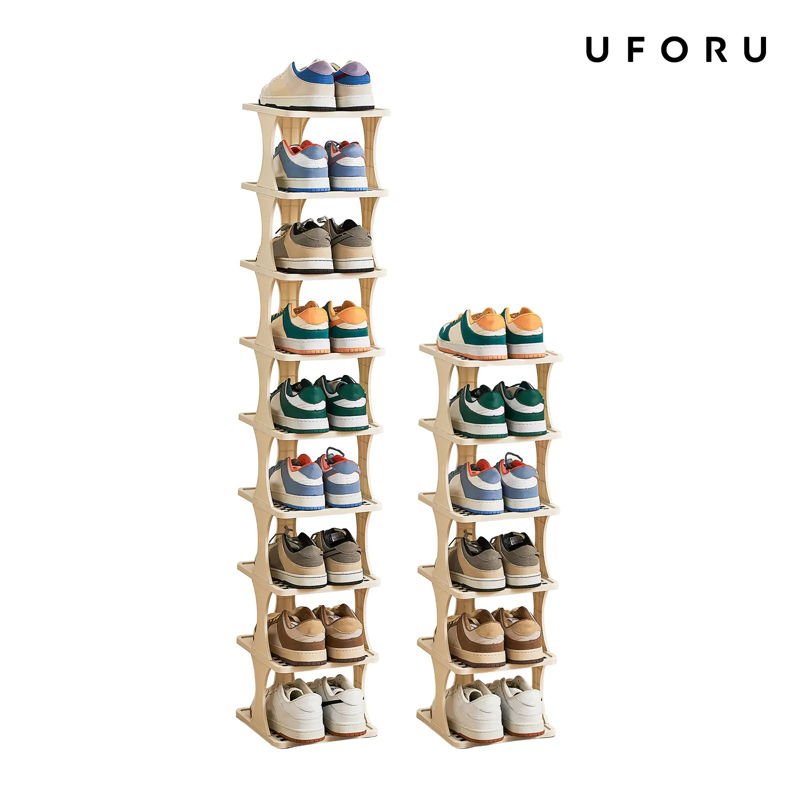 UFORU 6/9-layer vertical detachable shoe storage rack 1 modern shoe rack shoe cabinet gift storage rack home storage rack home storage supplies Footwear Organization#SummerWins#DFYD,dorm room inspo,college dorm essentials,dorm haul