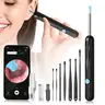 [DealsForYouDays] Ear Wax Remover - 1080P HD Camera Visual Portable Ear Cleaner, 6-Piece 6-Spoons Earpick Set, Rechargeable USB Dual Power Flexibility Gentle Round Handle Cleaning Machine