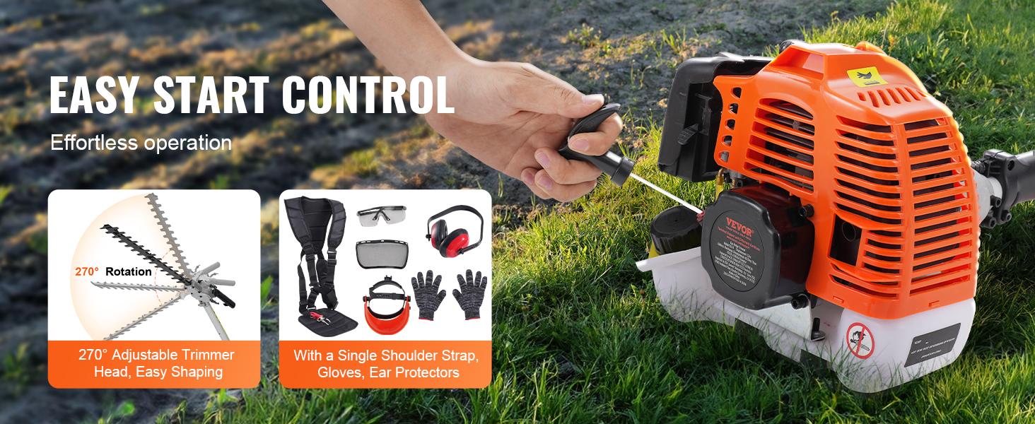 VEVOR Multi-Functional Trimming Tools, Various specifications, Gas Hedge Trimmer, Weed Eater, String Trimmer, Edger, Pole Saw Chainsaw Pruner with Extension Pole Lawn Mower Garden VEVOR Multi-Functional Trimming Tools, Various specifications, Gas Hedge Trimmer, Weed Eater, String Trimmer, Edger, Pole Saw Chainsaw Pruner with Extension Pole Lawn Mower Garden