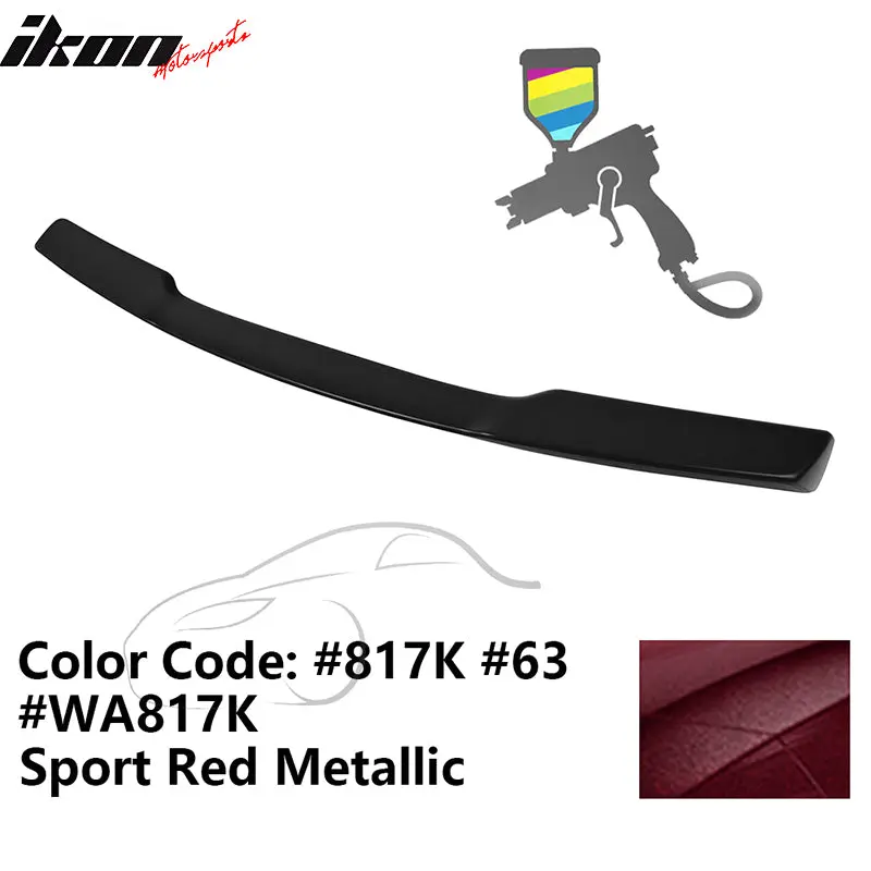 Painted #63, 817K, WA817K Sport Red Metallic