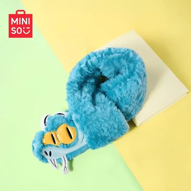 Disney Zootopia Series Gary Warm Scarf, Cute Cartoon-Inspired Playful Accessory, Dual Texture Design Stretchy Fit, 150cm Everyday Casual Scarf, Unisex, Animal Figure Scarves, Cute Style, Animal Motif Scarves, Furry Plush Scarves，Back To School, High Stret