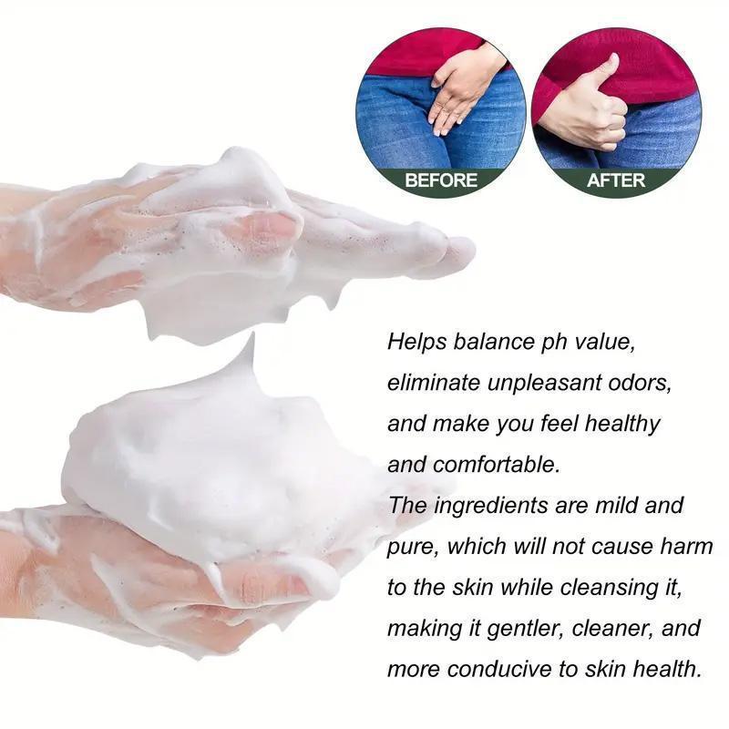 Strawberry Vaginal Oil & Soap Set: 2pcs moisturizing oil and soap. For female intimate care, hydrating, refreshing, pH balanced. Moisturizer Moisture