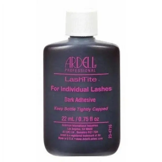 Individual Eyelash Adhesive 22ml/0.75oz - Dark for Perfect Makeup - Long-Lasting Adhesive for Natural Lash Enhancement Cosmetic