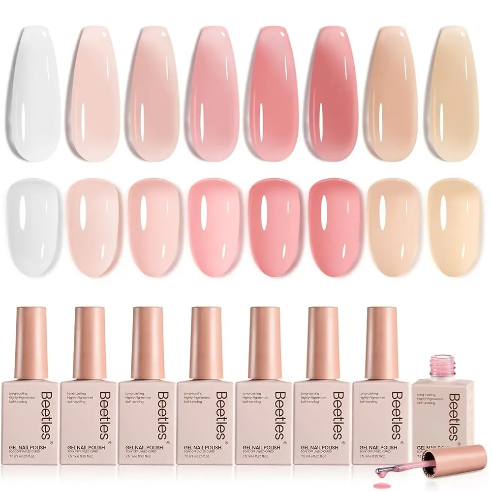 8Color Classic Jelly Nude