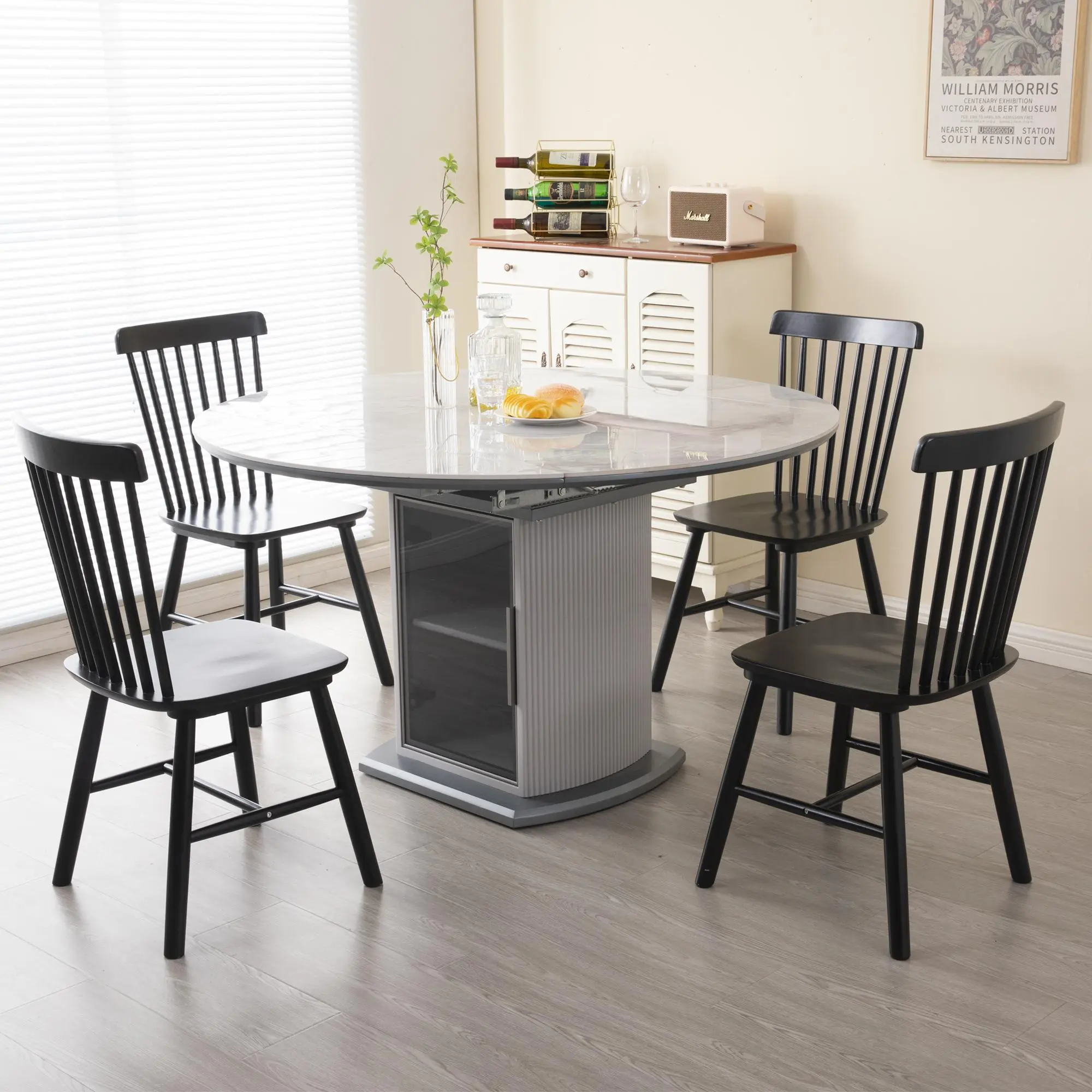 Black set of 4