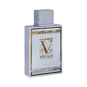Al Haramain Vintage Silver - Perfumes for Women and Cologne for Men - Fresh Fragrance with Notes of Citrus and Mint - 3.33 oz Extrait De Parfum Spray