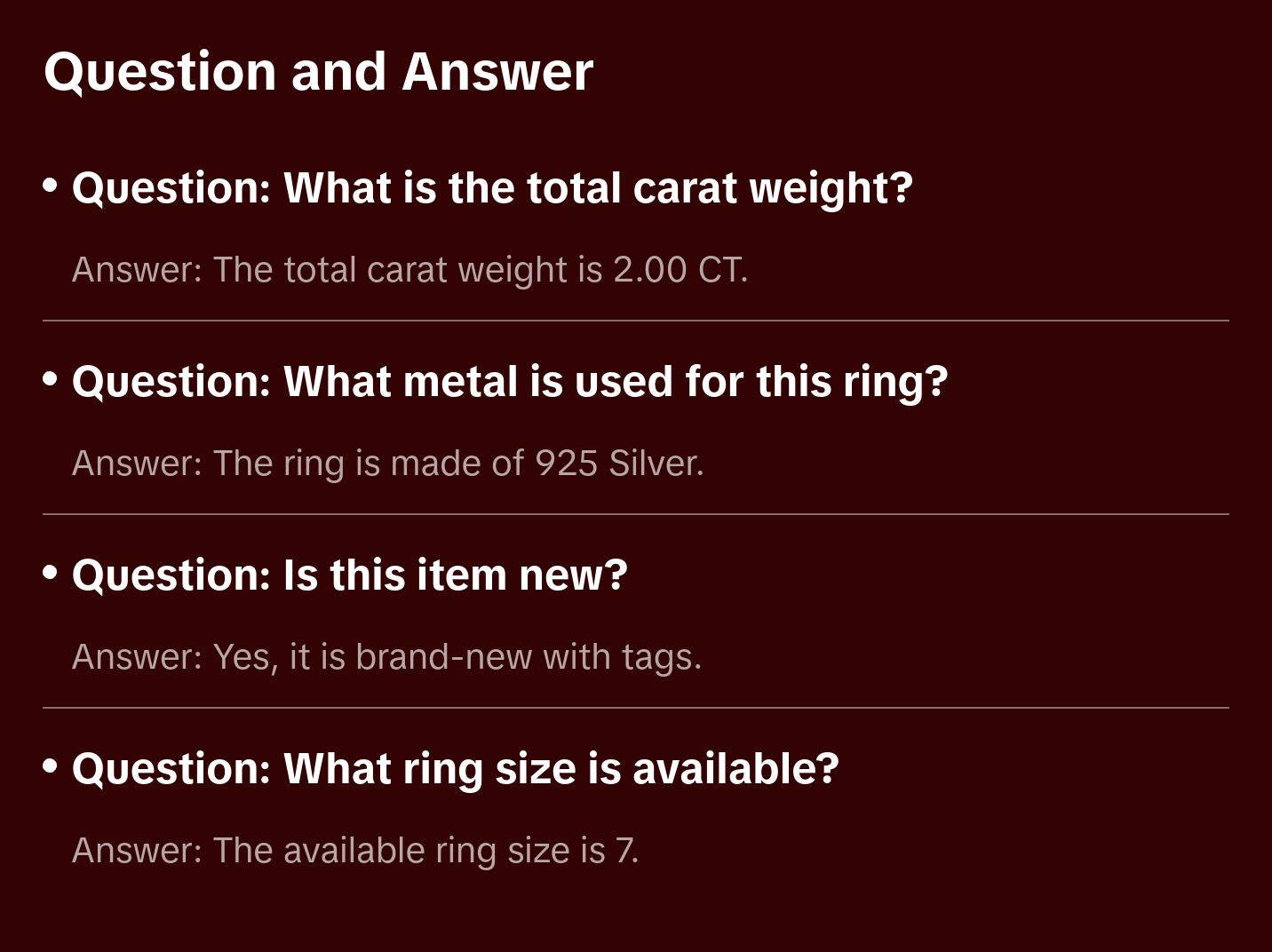 King Of Blings Engagement Ring Enhancer Guard Wrap Insert 2CT Moissanite 925 Silver White SZ7 King Of Blings Engagement Ring Enhancer Guard Wrap Insert 2CT Moissanite 925 Silver White SZ7