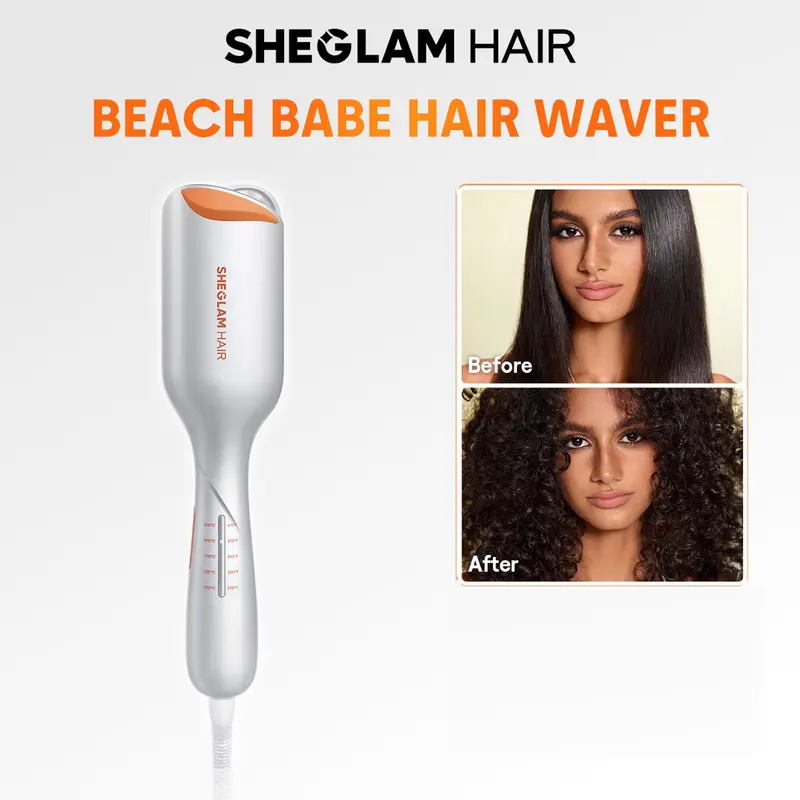 Glam, junkie, 3 barrel wave curling iron Amazon.com: Glitz & Glam Bling Triple Barrel Hair Waver  main image 3
