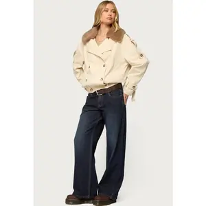 EDIKTED Raelynn Washed Low Rise Baggy Jeans