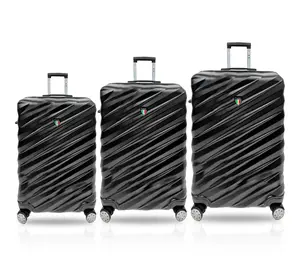 TUCCI Italy STORTO 3PC Hardside Luggage Set (20", 24", 28")